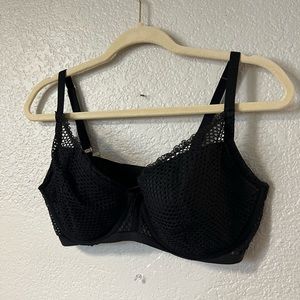 Victoria secrets plunge fishnet bra